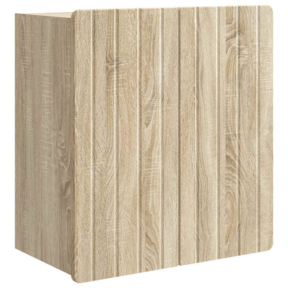 Wall-Mounted Cabinet Sonoma Oak 59 x 31 x 64 cm Engineered Wood