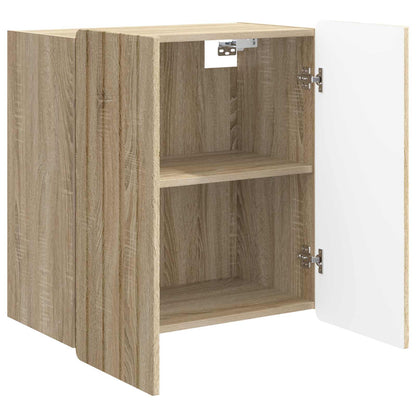 Wall-Mounted Cabinet Sonoma Oak 59 x 31 x 64 cm Engineered Wood