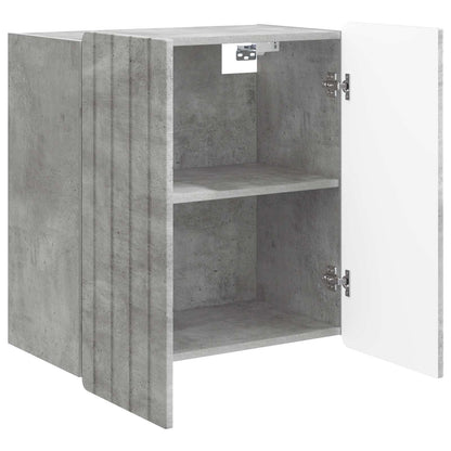 Wall-Mounted Cabinet Concrete Grey 59 x 31 x 64 cm