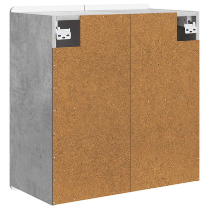 Wall-Mounted Cabinet Concrete Grey 59 x 31 x 64 cm