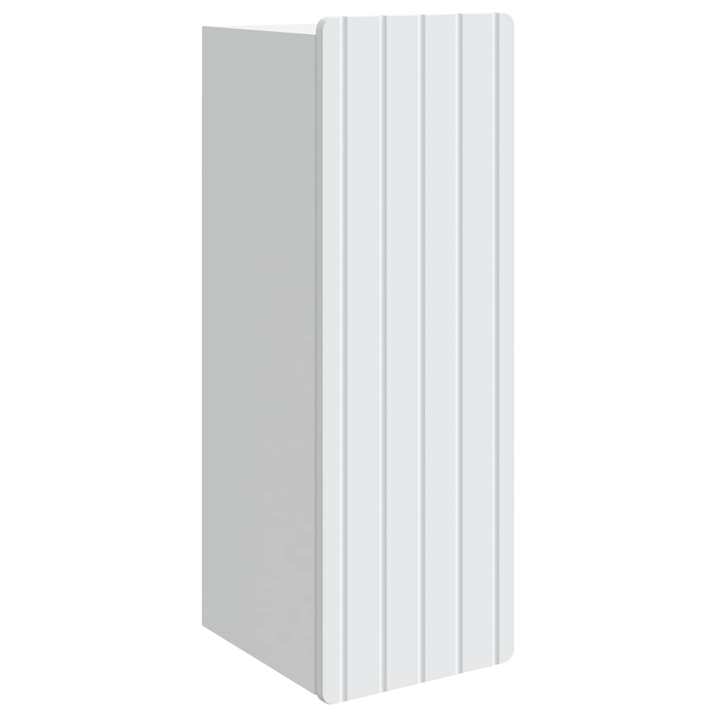 Wall-Mounted Cabinet White 33 x 34.5 x 94 cm Engineered Wood
