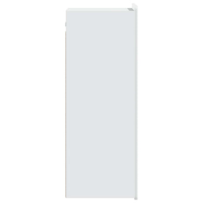 Wall-Mounted Cabinet White 33 x 34.5 x 94 cm Engineered Wood