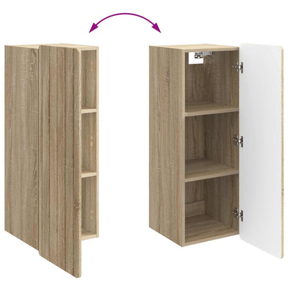 Wall-Mounted Cabinet Sonoma Oak 33 x 34.5 x 94 cm