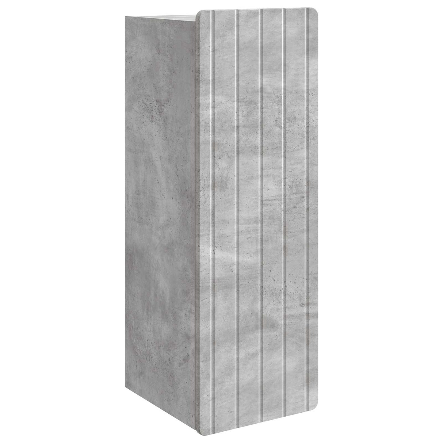 Wall-Mounted Cabinet Concrete Grey 33 x 34.5 x 94 cm