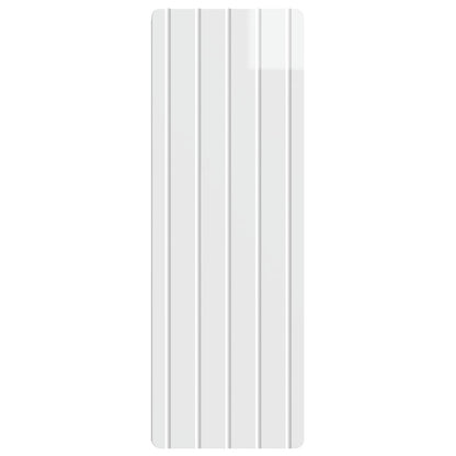 Wall-Mounted Cabinet High Gloss White 33 x 34.5 x 94 cm
