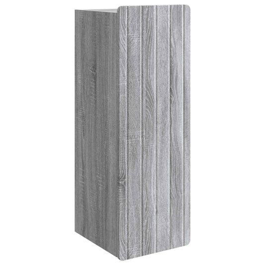 Wall-Mounted Cabinet Grey Sonoma 33 x 34.5 x 94 cm