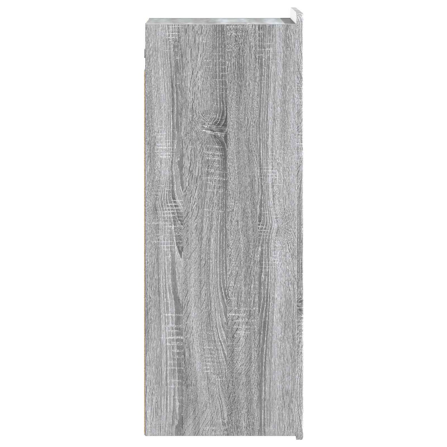 Wall-Mounted Cabinet Grey Sonoma 33 x 34.5 x 94 cm