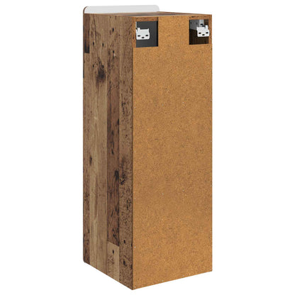 Wall-Mounted Cabinet Old Wood 33 x 34.5 x 94 cm Engineered Wood