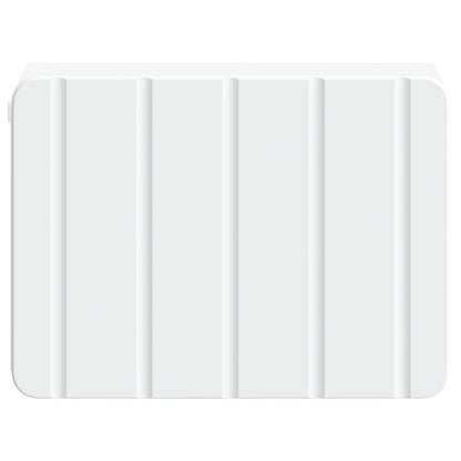 Wall-Mounted Bedside Cabinet 2 pcs White 33 x 34.5 x 24 cm