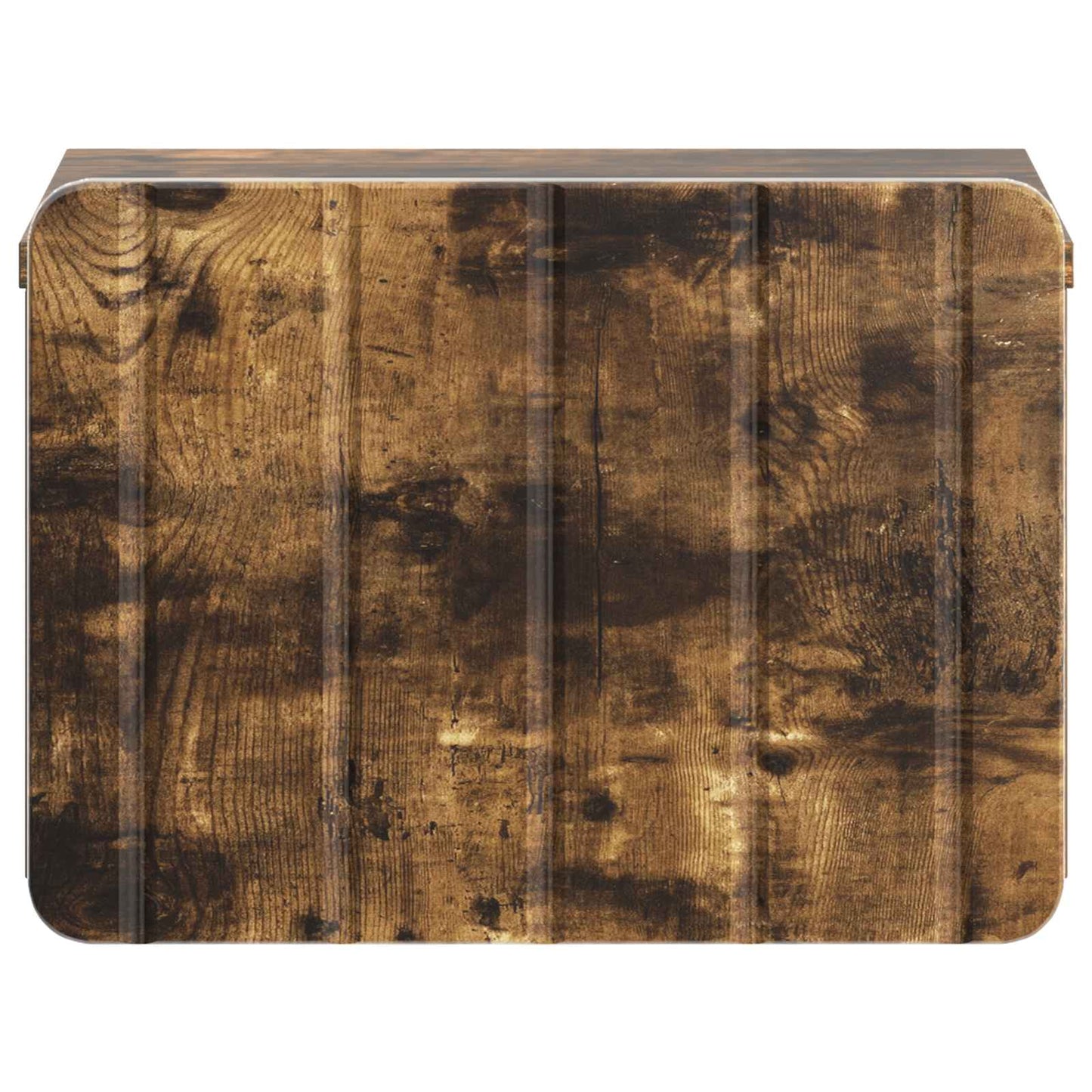 Wall-Mounted Bedside Cabinet 2 pcs Smoked Oak 33 x 34.5 x 24 cm