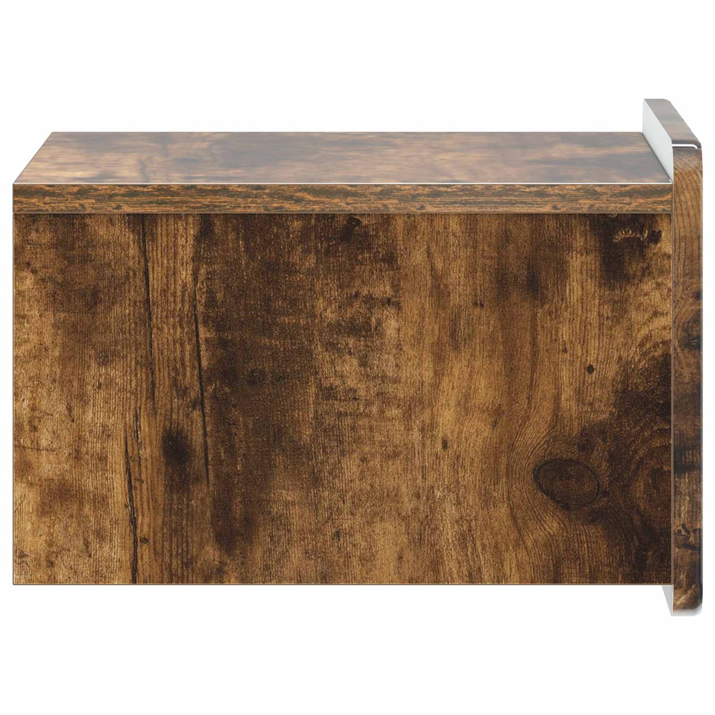 Wall-Mounted Bedside Cabinet 2 pcs Smoked Oak 33 x 34.5 x 24 cm