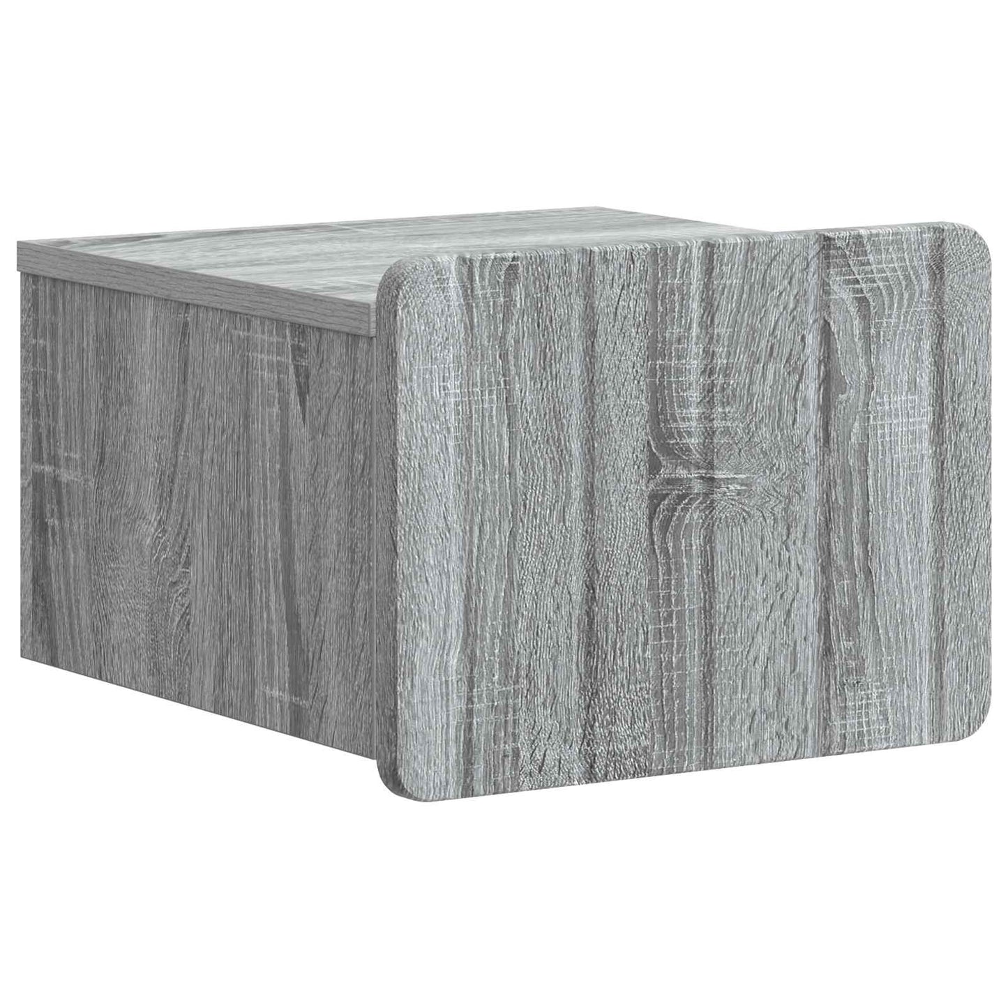 Wall-Mounted Bedside Cabinet 2 pcs Grey Sonoma Engineered Wood