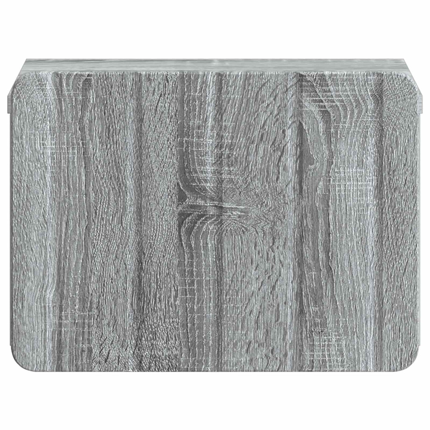 Wall-Mounted Bedside Cabinet 2 pcs Grey Sonoma Engineered Wood