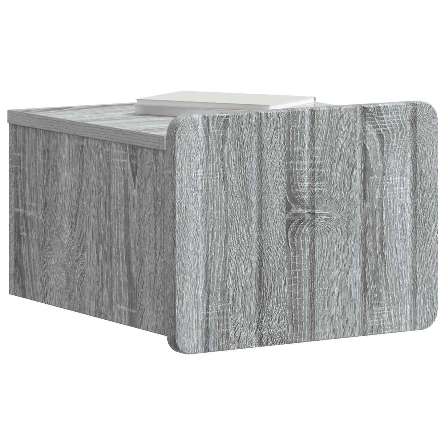Wall-Mounted Bedside Cabinet 2 pcs Grey Sonoma Engineered Wood