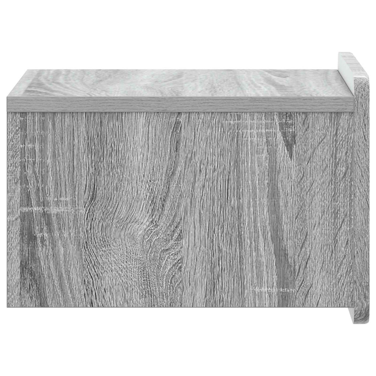 Wall-Mounted Bedside Cabinet 2 pcs Grey Sonoma Engineered Wood
