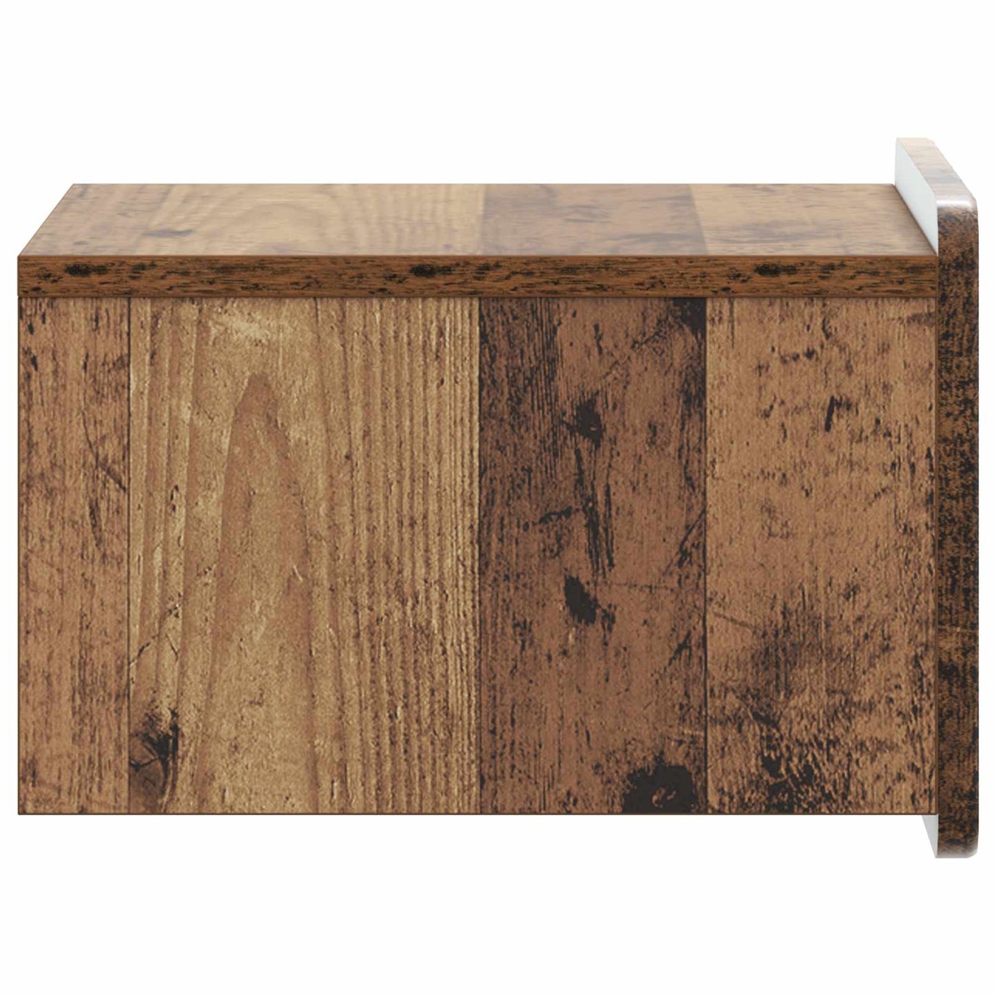 Wall-Mounted Bedside Cabinet 2 pcs Old Wood 33 x 34.5 x 24 cm