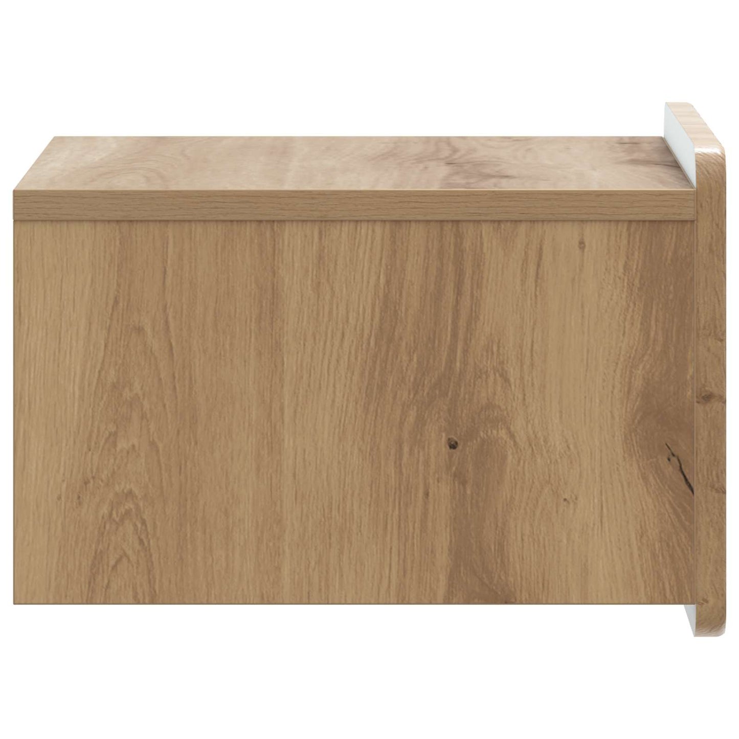 Wall-Mounted Bedside Cabinet 2 pcs Artisan Oak Engineered Wood