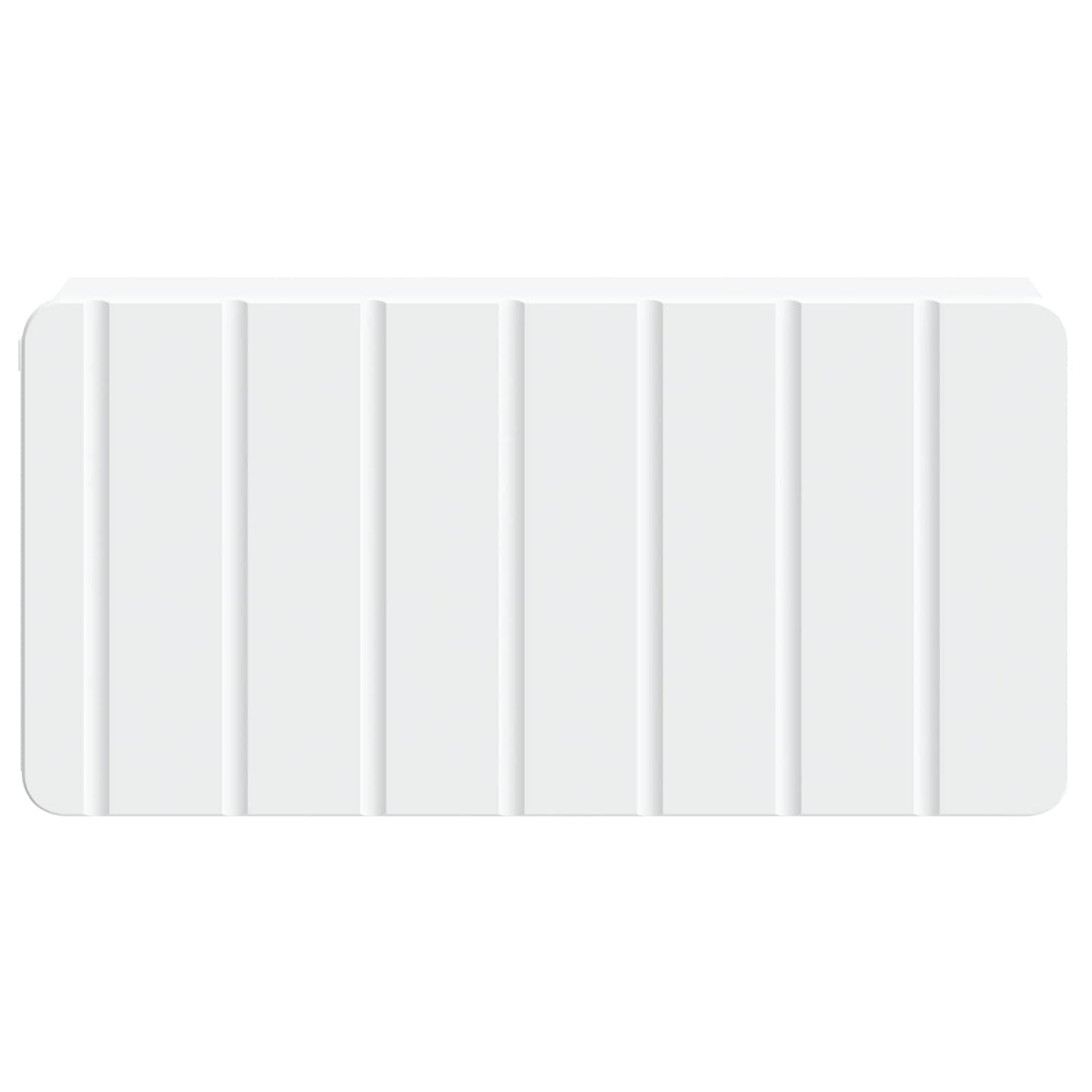 Wall-Mounted Bedside Cabinet White 49 x 34.5 x 24 cm