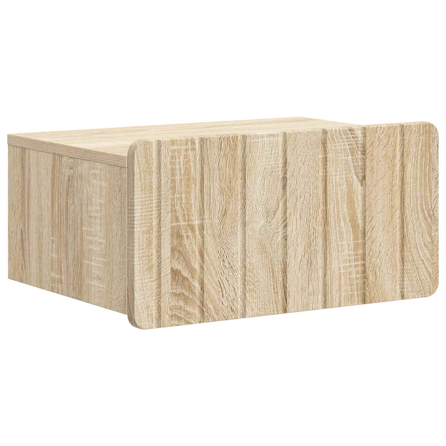 Wall-Mounted Bedside Cabinet 2 pcs Sonoma Oak 49 x 34.5 x 24 cm