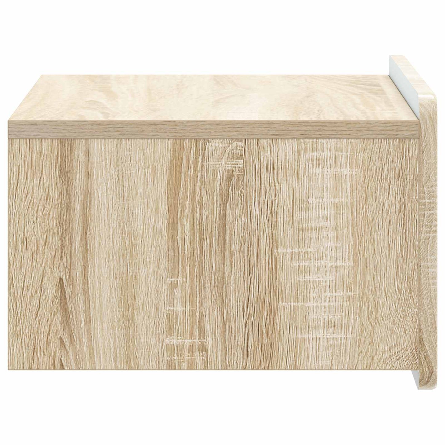Wall-Mounted Bedside Cabinet 2 pcs Sonoma Oak 49 x 34.5 x 24 cm