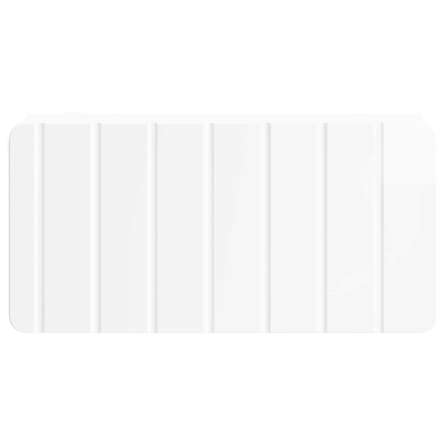 Wall-Mounted Bedside Cabinet 2 pcs High Gloss White