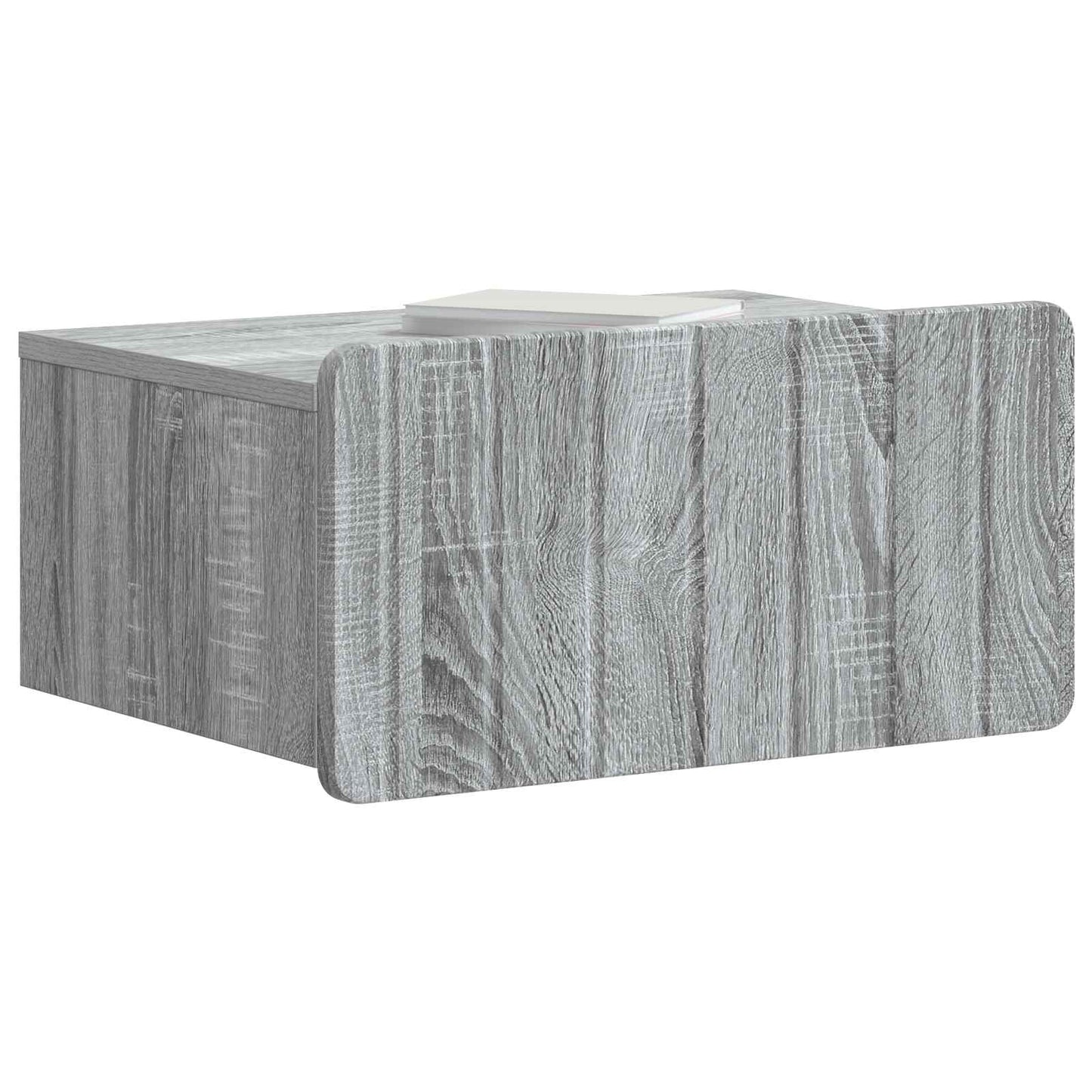 Wall-Mounted Bedside Cabinet 2 pcs Grey Sonoma Engineered Wood
