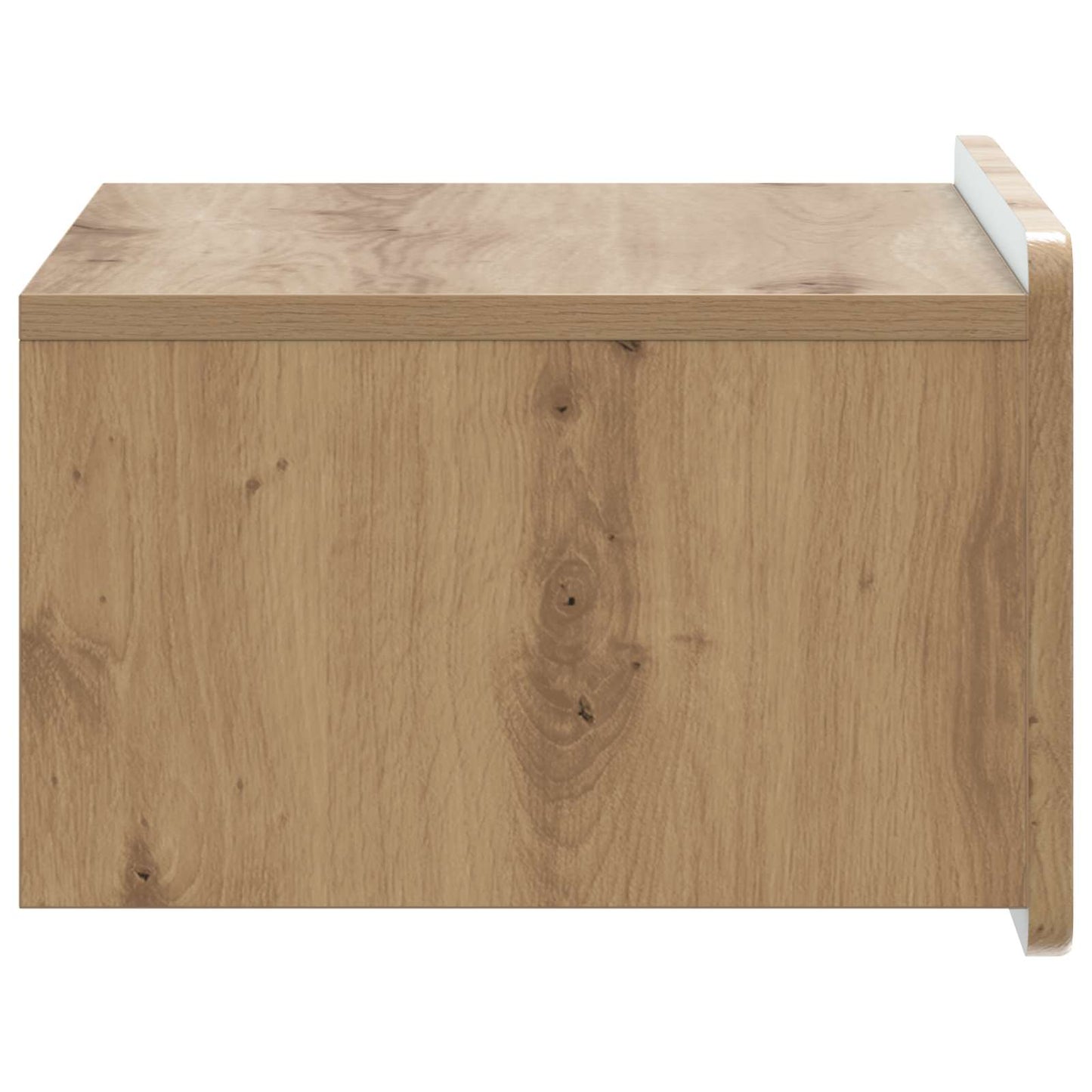 Wall-Mounted Bedside Cabinet Artisan Oak 49 x 34.5 x 24 cm
