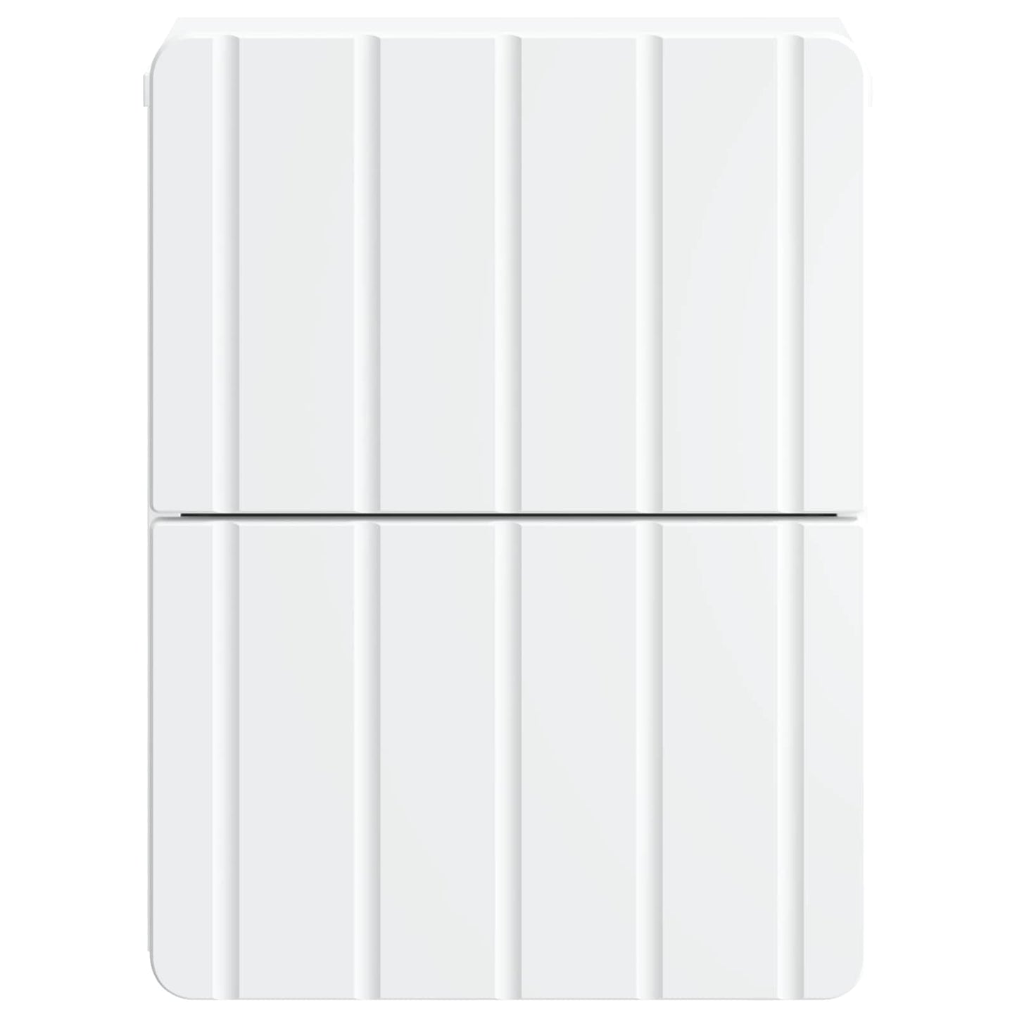 Wall-Mounted Bedside Cabinet 2 pcs White 33 x 34.5 x 43 cm