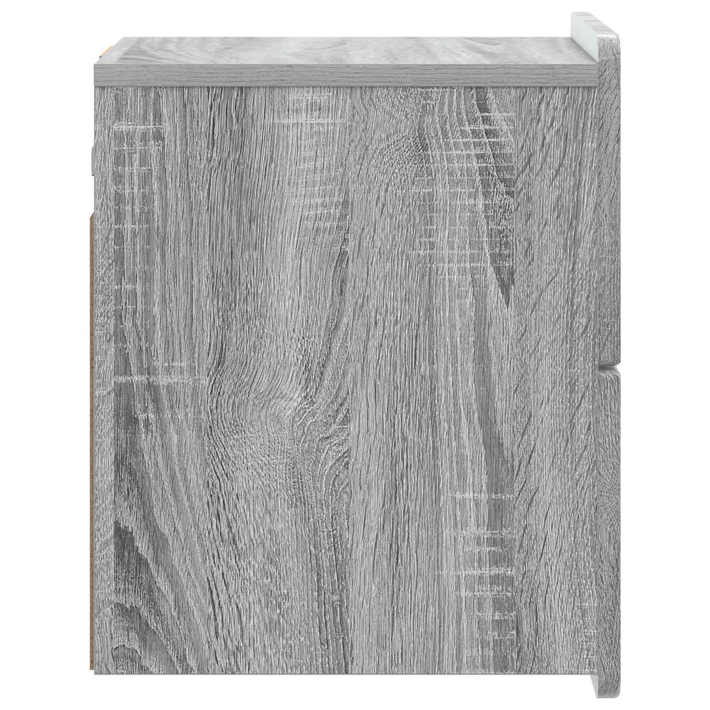 Wall-Mounted Bedside Cabinet 2 pcs Grey Sonoma Engineered Wood