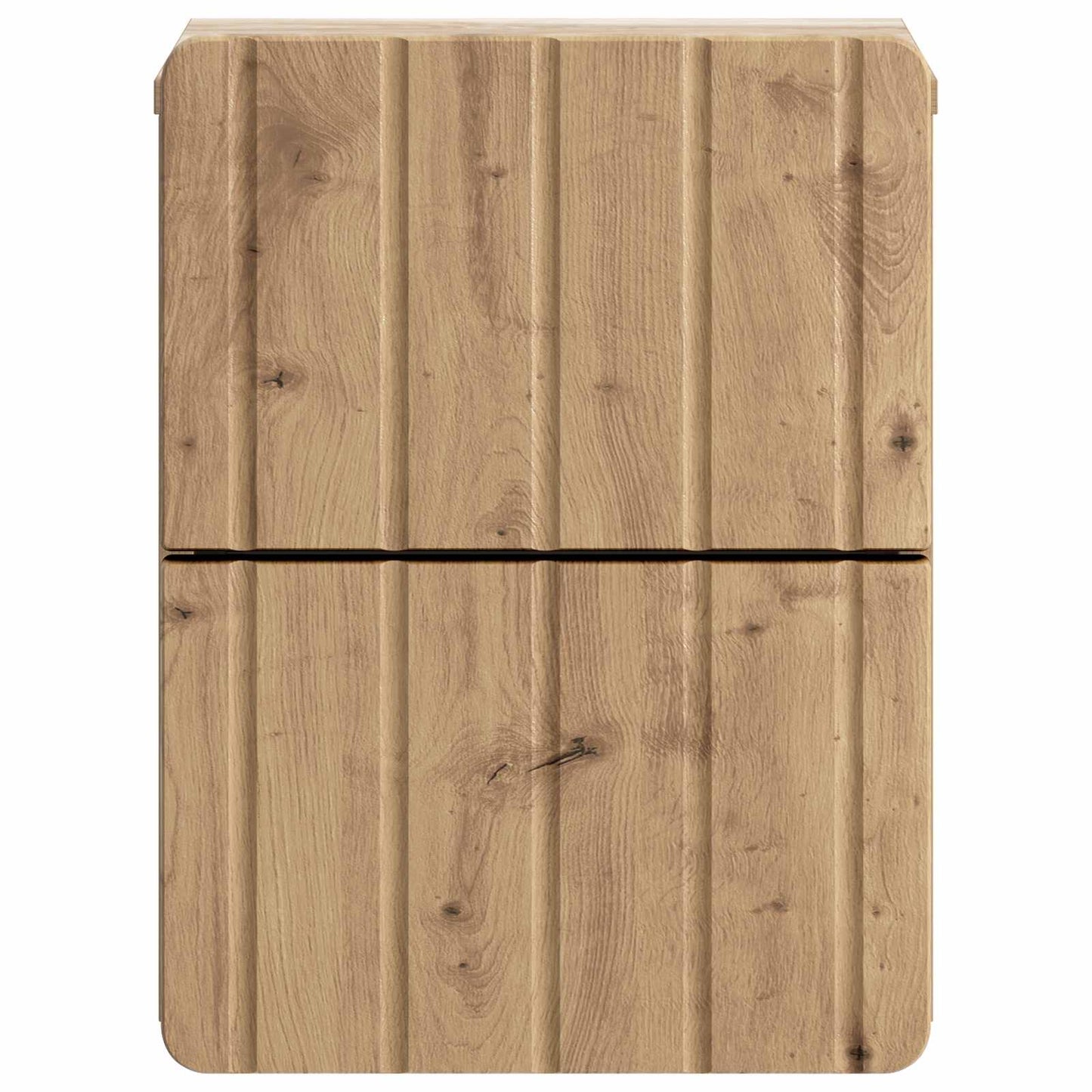 Wall-Mounted Bedside Cabinet Artisan Oak 33 x 34.5 x 43 cm