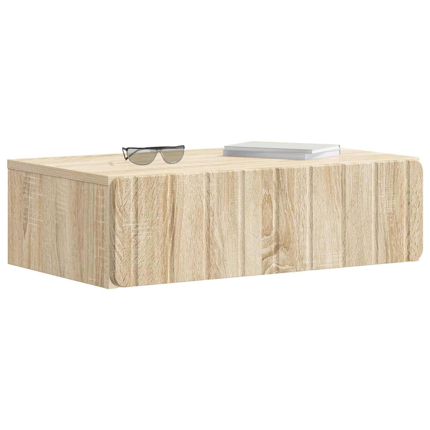 Wall-Mounted Side Table Sonoma Oak 59 x 34.5 x 17 cm