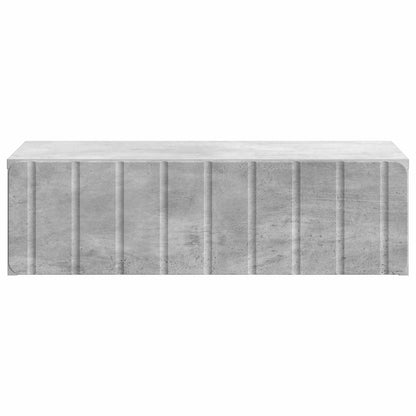 Wall-Mounted Side Table Concrete Grey 59 x 34.5 x 17 cm