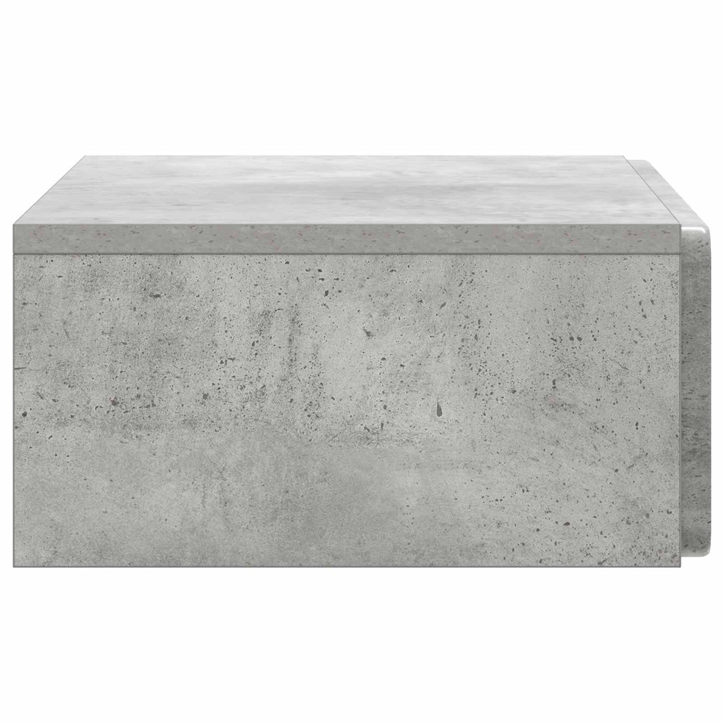 Wall-Mounted Side Table Concrete Grey 59 x 34.5 x 17 cm