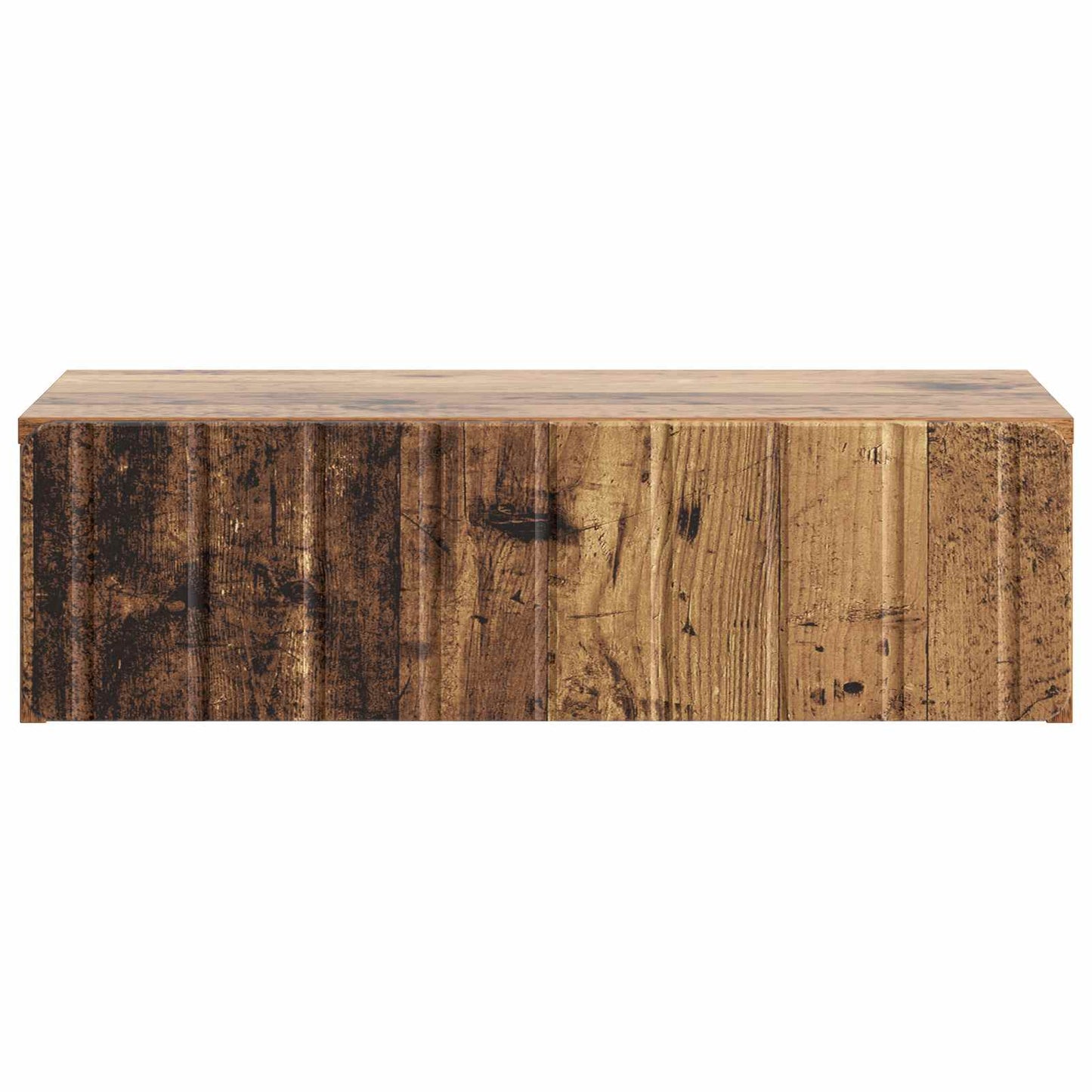 Wall-Mounted Side Table Wall-mounted Old Wood 59 x 34.5 x 17 cm