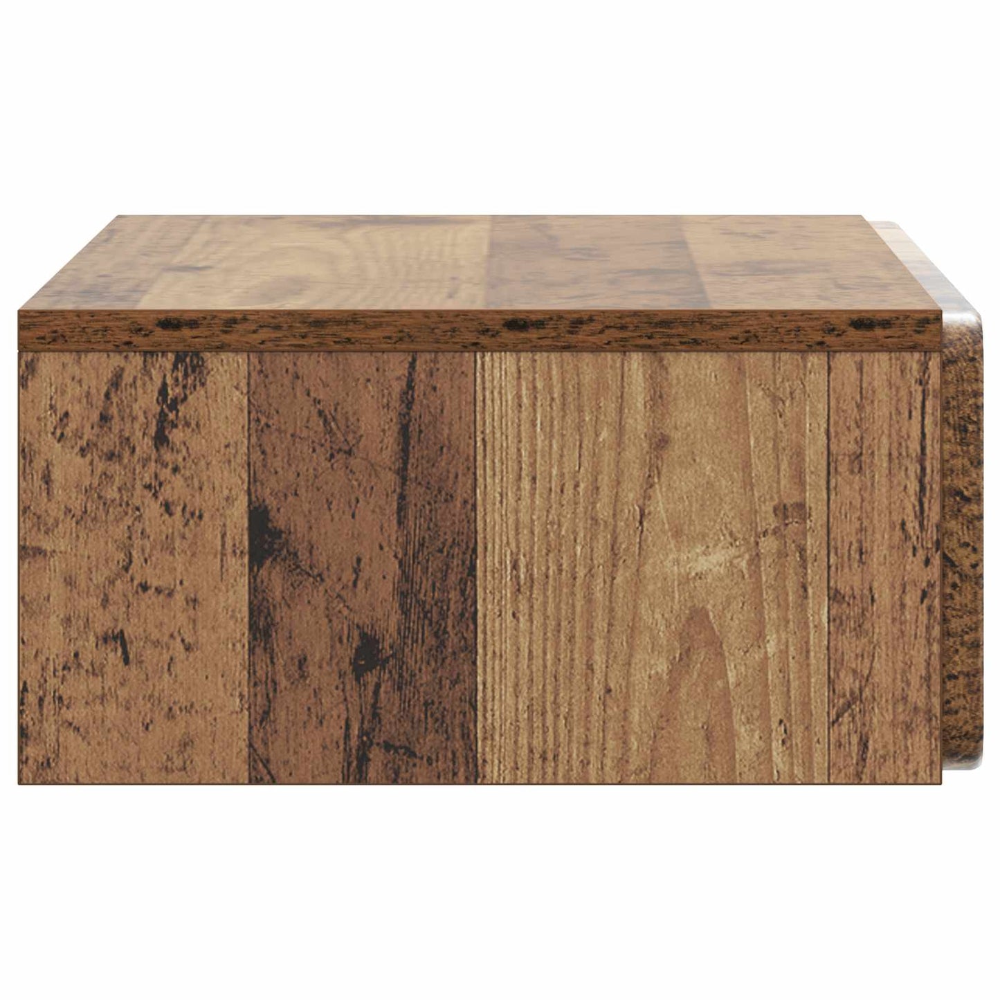 Wall-Mounted Side Table Wall-mounted Old Wood 59 x 34.5 x 17 cm