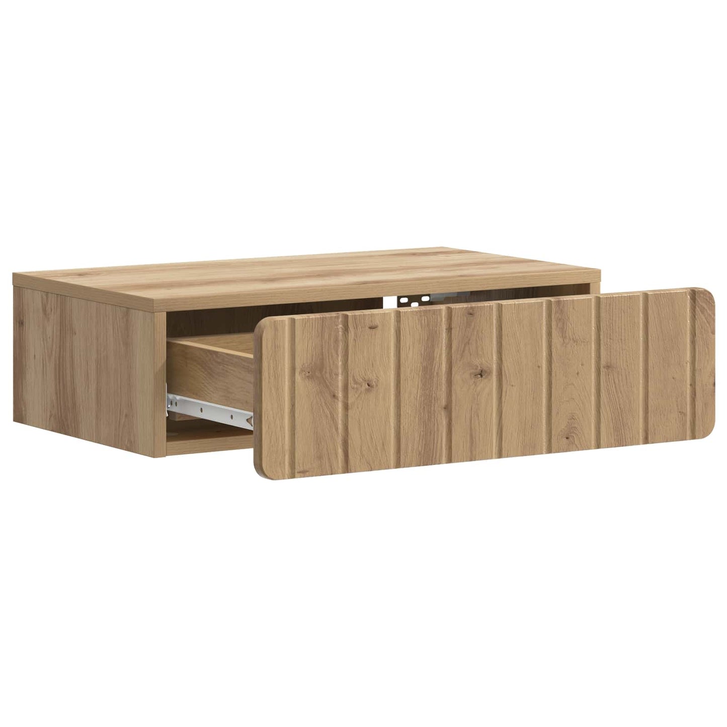 Wall-Mounted Side Table Artisan Oak 59 x 34.5 x 17 cm