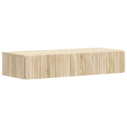 Wall-Mounted Side Table Sonoma Oak 87.5 x 34.5 x 17 cm
