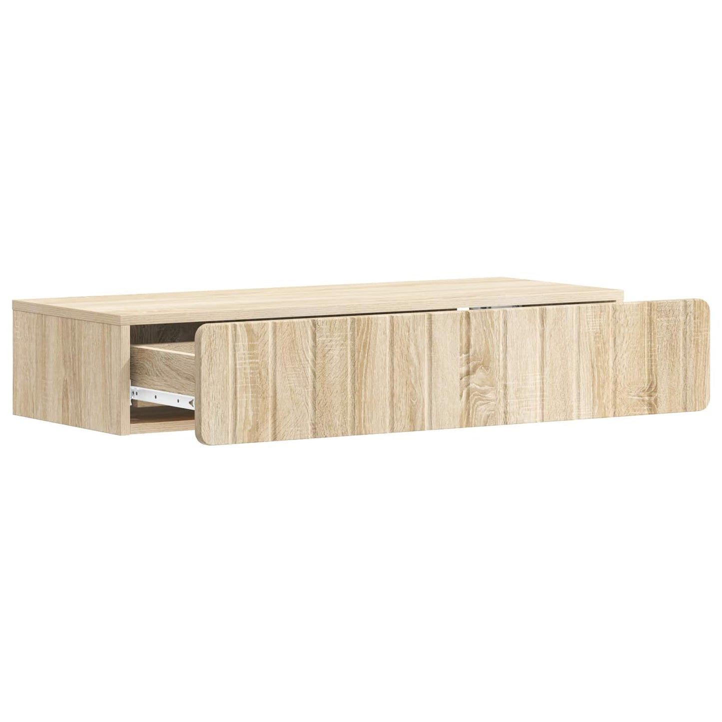 Wall-Mounted Side Table Sonoma Oak 87.5 x 34.5 x 17 cm