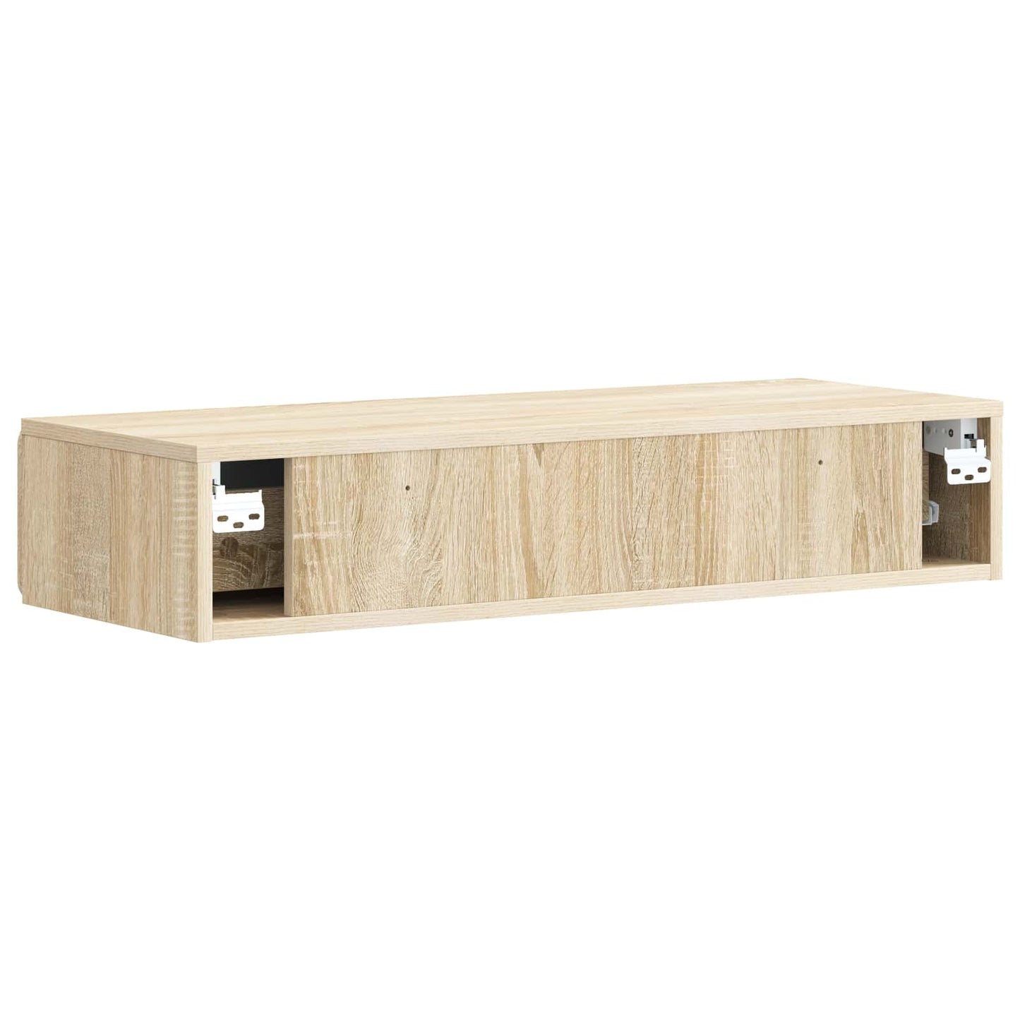 Wall-Mounted Side Table Sonoma Oak 87.5 x 34.5 x 17 cm