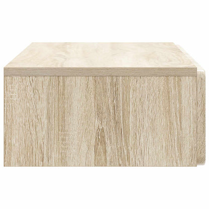 Wall-Mounted Side Table Sonoma Oak 87.5 x 34.5 x 17 cm