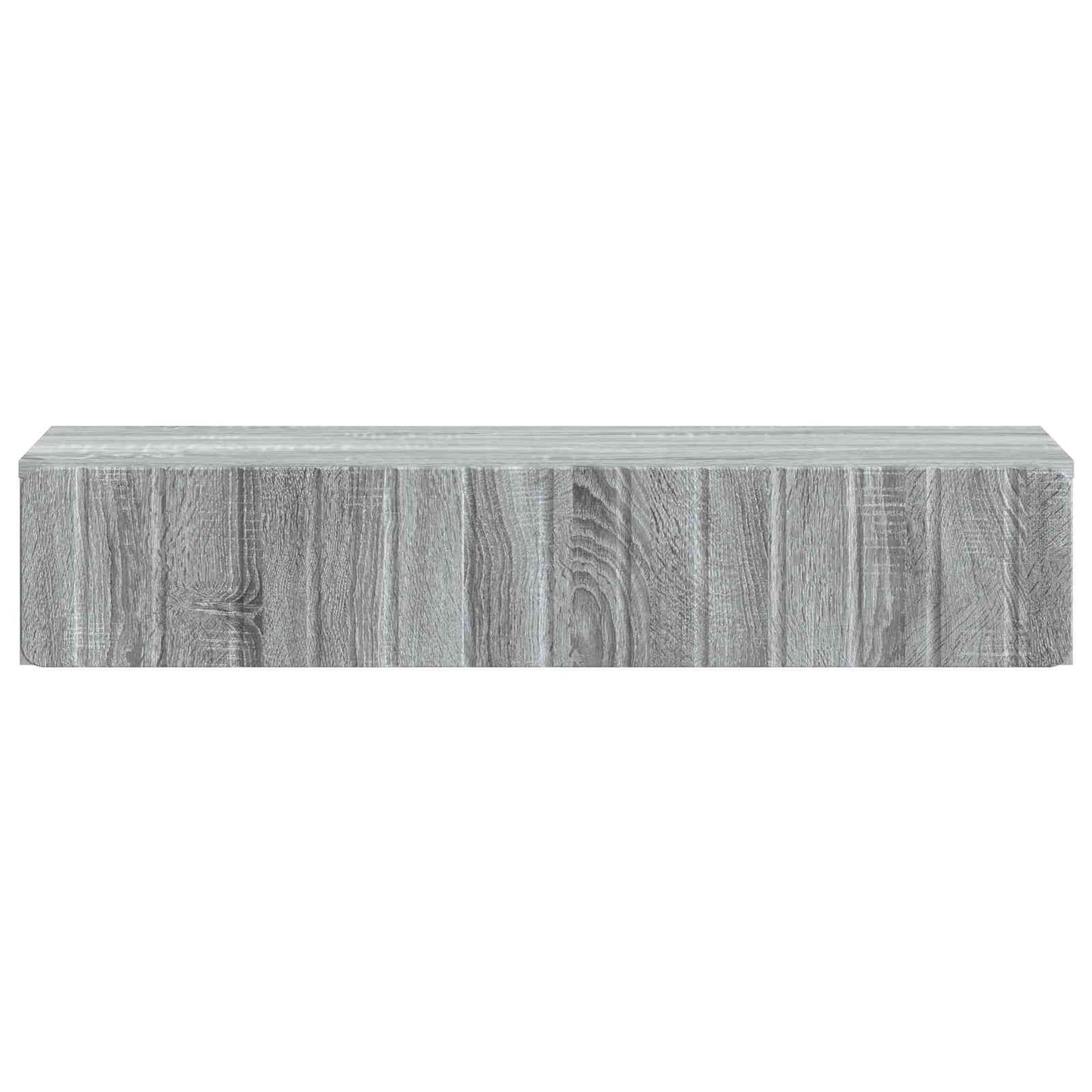 Wall-Mounted Side Table Grey Sonoma 87.5 x 34.5 x 17 cm