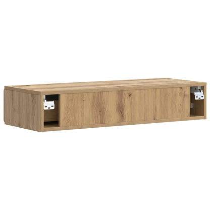 Wall-Mounted Side Table 87.5 x 34.5 x 17 cm Engineered Wood