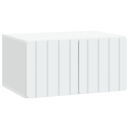 Wall-Mounted TV Cabinet White 59.5 x 41 x 30 cm Engineered Wood