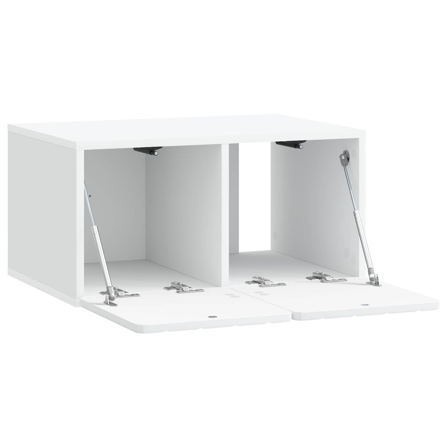 Wall-Mounted TV Cabinet White 59.5 x 41 x 30 cm Engineered Wood