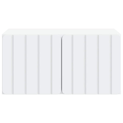 Wall-Mounted TV Cabinet White 59.5 x 41 x 30 cm Engineered Wood