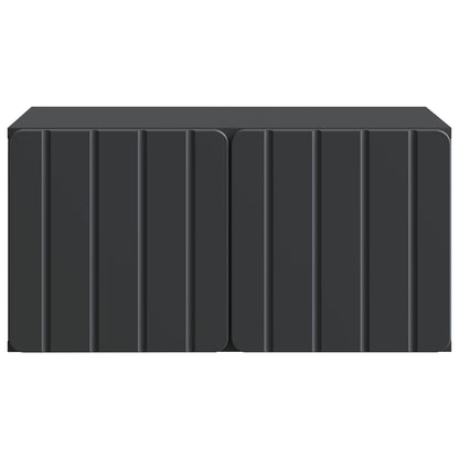 Wall-Mounted TV Cabinet Black 59.5 x 41 x 30 cm Engineered Wood