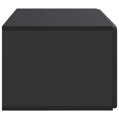 Wall-Mounted TV Cabinet Black 59.5 x 41 x 30 cm Engineered Wood