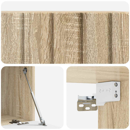 Wall-Mounted TV Cabinet 59.5 x 41 x 30 cm Sonoma Oak