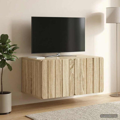 Wall-Mounted TV Cabinet 59.5 x 41 x 30 cm Sonoma Oak