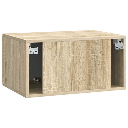 Wall-Mounted TV Cabinet Sonoma Oak 59.5 x 41 x 30 cm